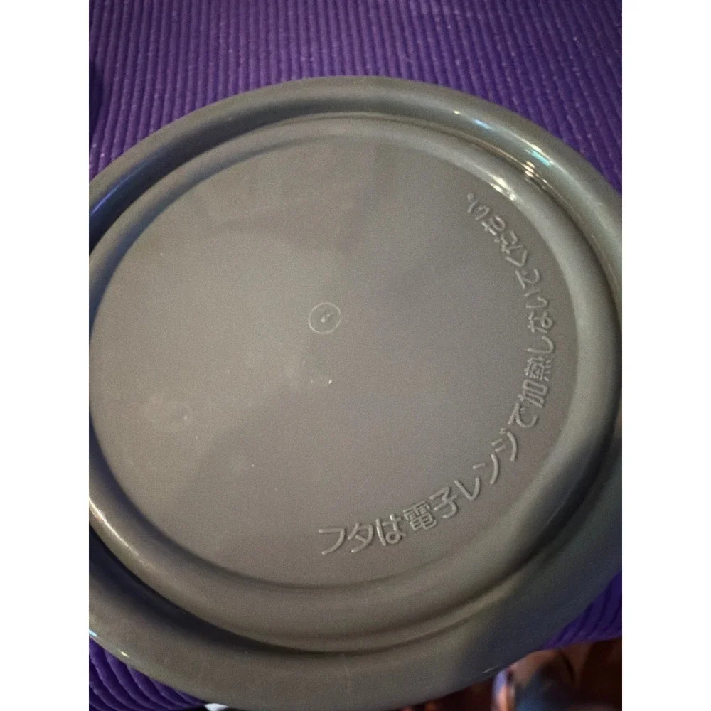 Zojirushi Vacuum Insulated Lunch Jar Bento Set Gray White Thermal Food Container
